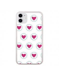 Coque iPhone 11 Coeur Cercle - Jonathan Perez