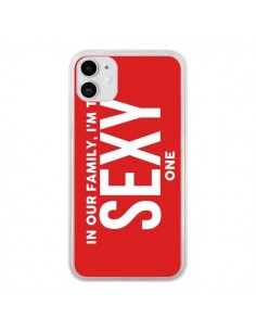 Coque iPhone 11 In our family i'm the Sexy one - Jonathan...