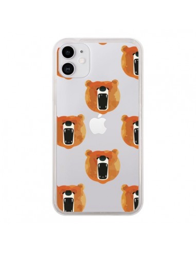 Coque iPhone 11 Ours Ourson Bear Transparente - Dricia Do