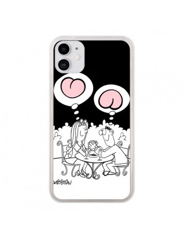 Coque iPhone 11 L'amour selon homme et femme - Kristian