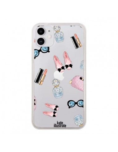 Coque iPhone 11 Essential Beautiful Belle Essentiel Transparente - kateillustrate