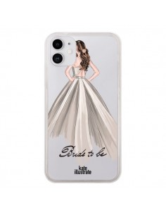 Coque iPhone 11 Bride To Be Mariée Mariage Transparente -...