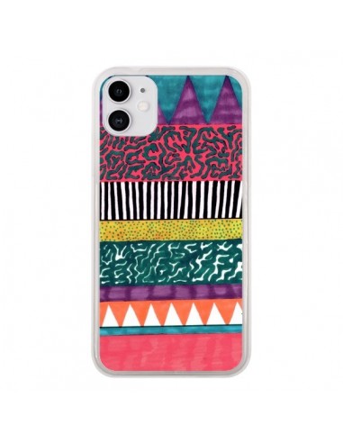 Coque iPhone 11 Azteque Dessin - Kris Tate