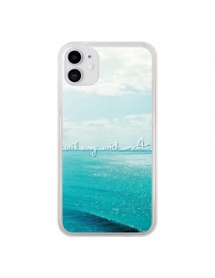 Coque iPhone 11 Sail with me - Lisa Argyropoulos