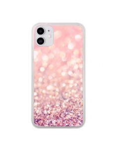 Coque iPhone 11 Paillettes Blush - Lisa Argyropoulos