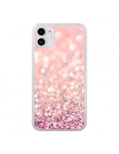 Coque iPhone 11 Paillettes Blush - Lisa Argyropoulos