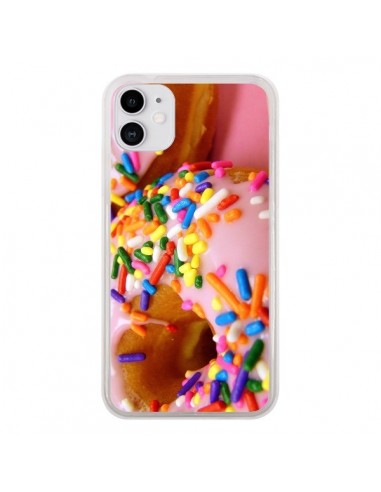 Coque iPhone 11 Donuts Rose Candy Bonbon - Laetitia