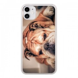 Coque iPhone 11 Chien Bulldog Dog - Laetitia