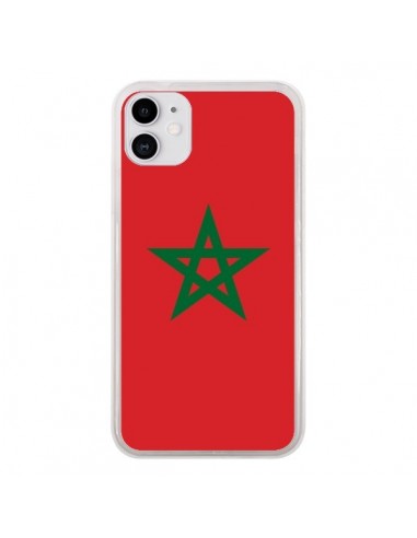 Coque iPhone 11 Drapeau Maroc Marocain - Laetitia