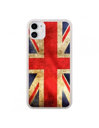 Coque iPhone 11 Drapeau Angleterre Anglais UK - Laetitia