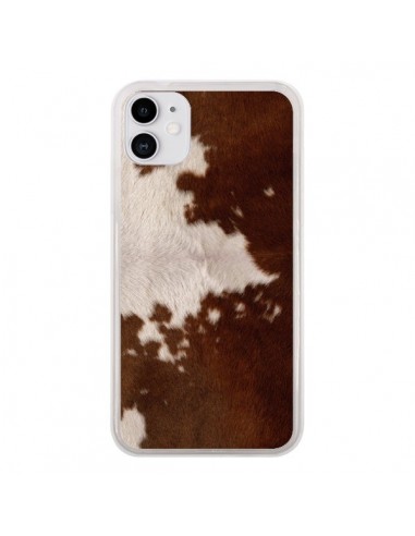 Coque iPhone 11 Vache Cow - Laetitia