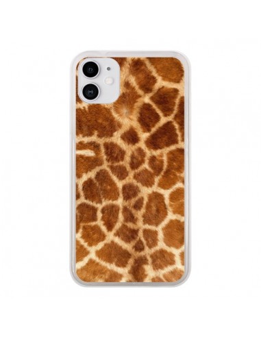 Coque iPhone 11 Giraffe Girafe - Laetitia