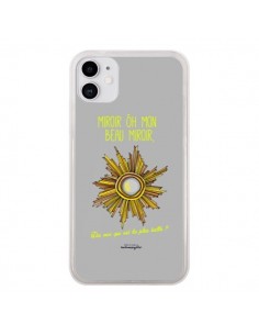 Coque iPhone 11 Miroir Qui est la plus belle -...