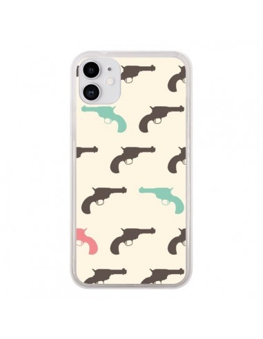 Coque iPhone 11 Gun Pistolet - Leandro Pita