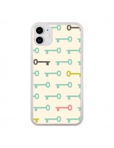 Coque iPhone 11 Clefs Keys - Leandro Pita