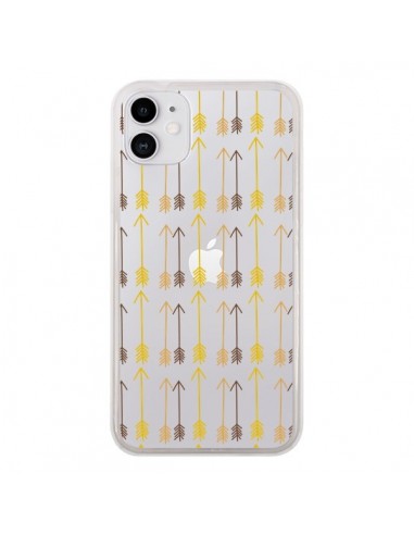 Coque iPhone 11 Fleche Arrow Transparente - Petit Griffin