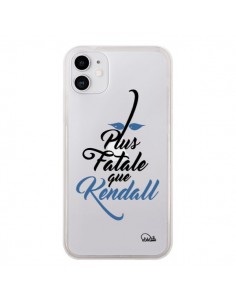 Coque iPhone 11 Plus Fatale que Kendall Transparente -...