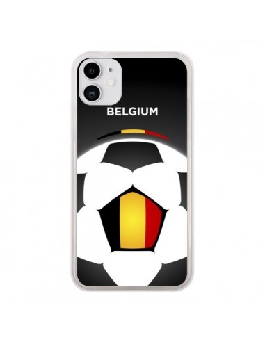 Coque iPhone 11 Belgique Ballon Football - Madotta