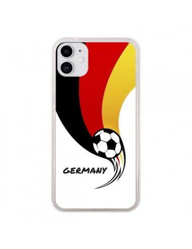 Coque iPhone 11 Equipe Allemagne Germany Football - Madotta