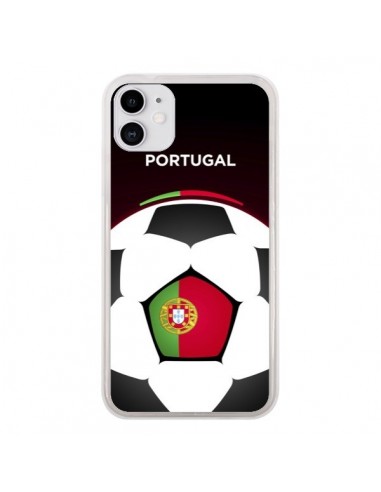 Coque iPhone 11 Portugal Ballon Football - Madotta