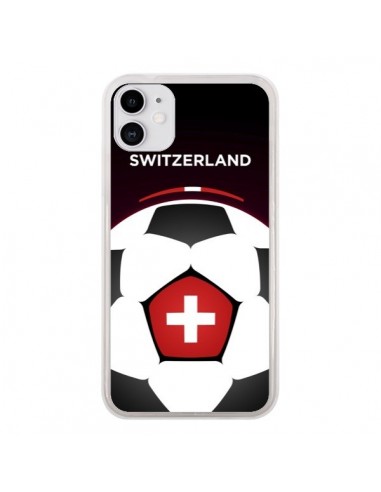 Coque iPhone 11 Suisse Ballon Football - Madotta
