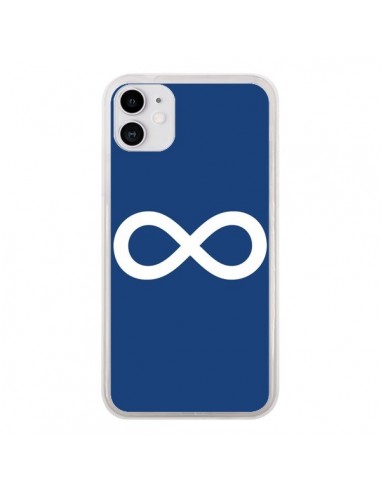 Coque iPhone 11 Infini Navy Blue Infinity - Mary Nesrala
