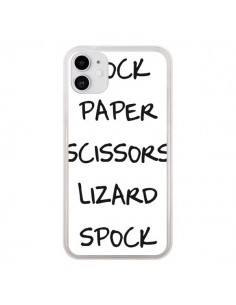 Coque iPhone 11 Pierre Papier Ciseau - Mary Nesrala