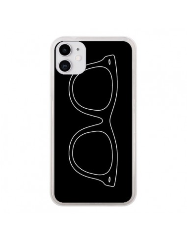 Coque iPhone 11 Lunettes Noires - Mary Nesrala