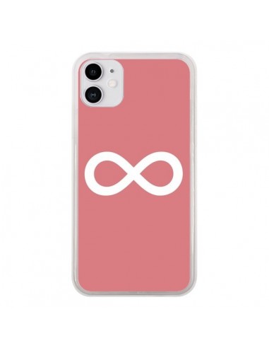 Coque iPhone 11 Infinity Infini Forever Corail - Mary Nesrala