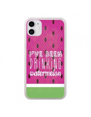 Coque iPhone 11 Pasteque Watermelon - Mary Nesrala