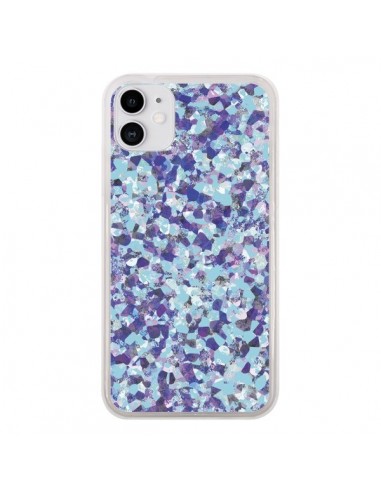 Coque iPhone 11 Winter Day Bleu - Mary Nesrala