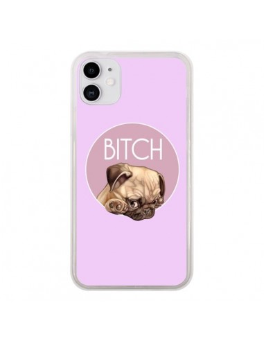Coque iPhone 11 Bulldog Bitch - Maryline Cazenave