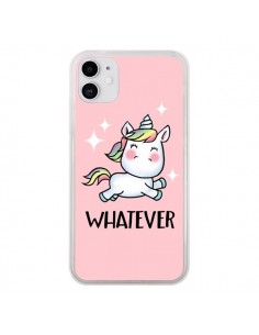 Coque iPhone 11 Licorne Whatever - Maryline Cazenave
