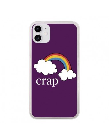 Coque iPhone 11 Crap Arc en Ciel - Maryline Cazenave