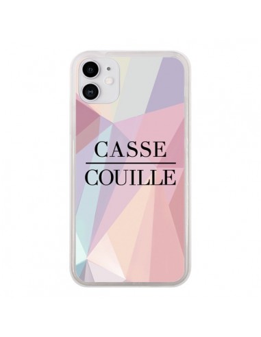 Coque iPhone 11 Casse Couille - Maryline Cazenave