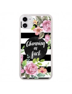 Coque iPhone 11 Charming as Fuck Fleurs - Maryline Cazenave
