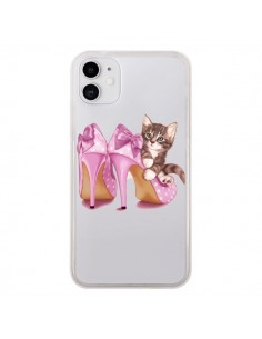 Coque iPhone 11 Chaton Chat Kitten Chaussures Shoes...