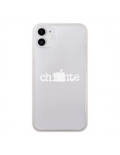 Coque iPhone 11 Chiante Blanc Transparente - Maryline...
