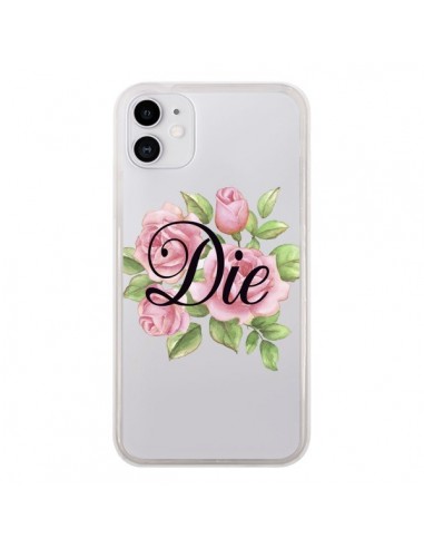 Coque iPhone 11 Die Fleurs Transparente - Maryline Cazenave