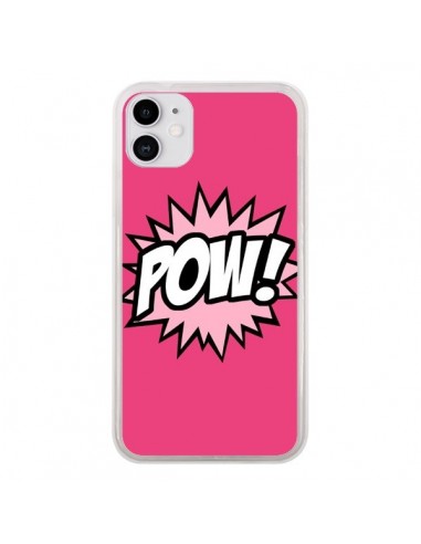 Coque iPhone 11 Pow Bulles BD Comics - Maryline Cazenave