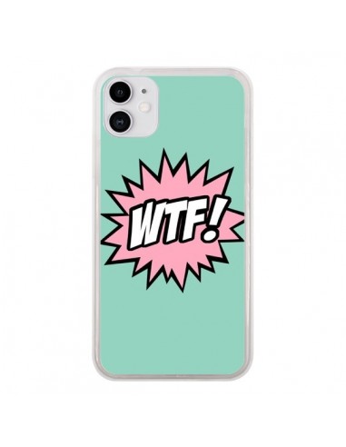 Coque iPhone 11 WTF Bulles BD Comics - Maryline Cazenave