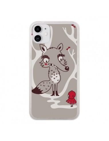 Coque iPhone 11 Le Petit Chaperon Rouge Loup - Maria Jose Da Luz