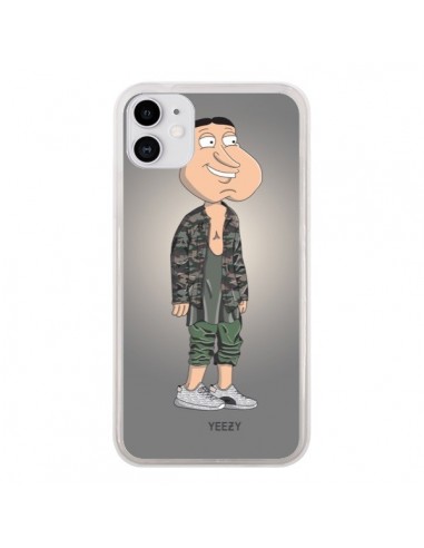 Coque iPhone 11 Quagmire Family Guy Yeezy - Mikadololo