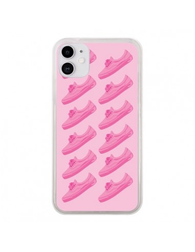 Coque iPhone 11 Pink Rose Vans Chaussures - Mikadololo