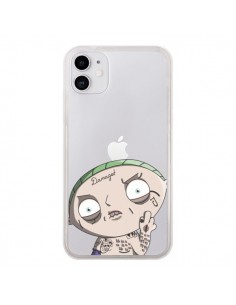 Coque iPhone 11 Stewie Joker Suicide Squad Transparente -...