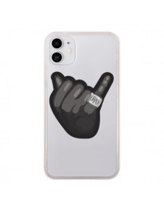 Coque iPhone 11 OVO Ring bague Transparente - Mikadololo