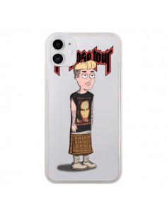 Coque iPhone 11 Bieber Marilyn Manson Fan Transparente -...