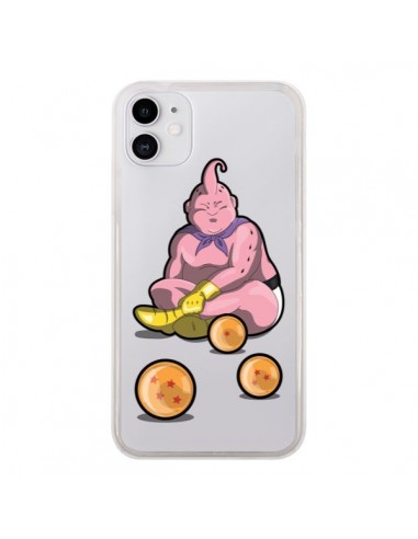 Coque iPhone 11 Buu Dragon Ball Z Transparente - Mikadololo