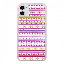 Coque iPhone 11 Bandana Rose Azteque - Monica Martinez