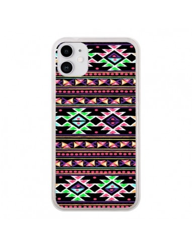 Coque iPhone 11 Black Aylen Azteque - Monica Martinez